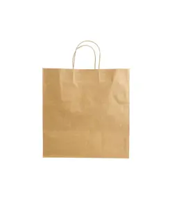 Shopper in carta riciclata 100 gr/m2 con soffietto Handle