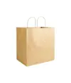 Shopper in carta riciclata 100 gr/m2 con soffietto Handle