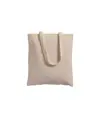 Shopper in cotone 100 g/m2, manici lunghi Handle