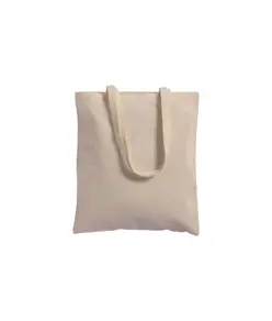 Shopper in cotone 100 g/m2, manici lunghi Handle
