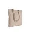 Shopper in cotone 100 g/m2, manici lunghi Handle