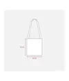 Shopper in cotone 130 g/m2 con tracolla Handle