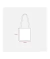 Shopper in cotone 130 g/m2 con tracolla Handle