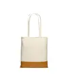 Shopper in cotone 135 g/m2,   base in sughero, manici lunghi Handle