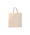 Shopper in cotone 135 g/m2, manici corti Handle