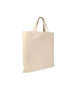 Shopper in cotone 135 g/m2, manici corti Handle
