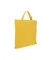 Shopper in cotone 135 g/m2, manici corti Handle