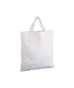 Shopper in cotone 135 g/m2, manici corti Handle