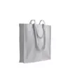 Shopper in cotone 180 g/m2, manici lunghi e soffietto Handle