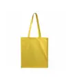 Shopper in cotone 180 g/m2, manici lunghi e soffietto Handle