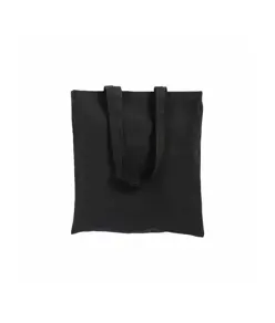 Shopper in cotone 180 g/m2, manici lunghi e soffietto Handle