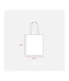 Shopper in cotone 180 g/m2, manici lunghi Handle