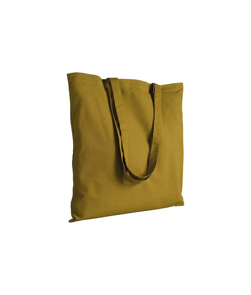 20 pezzi Shopper in cotone 220 g/m2, manici lunghi Handle