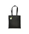 Shopper in cotone biologico 220 g/m2, manici lunghi e soffietto Handle