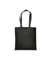 Shopper in cotone biologico 220 g/m2, manici lunghi e soffietto Handle