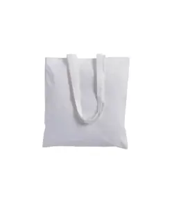 Shopper in cotone, manici lunghi Handle