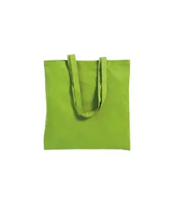 Shopper in cotone, manici lunghi Handle