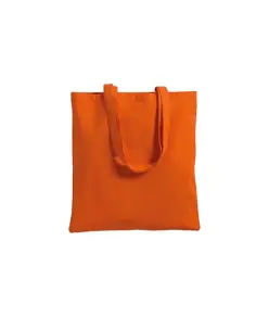 Shopper in cotone, manici lunghi Handle