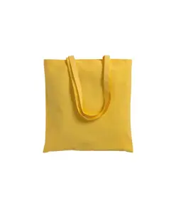 Shopper in cotone, manici lunghi Handle