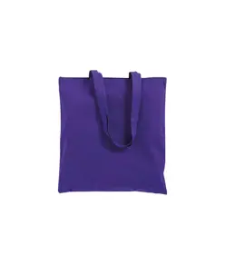 Shopper in cotone, manici lunghi Handle