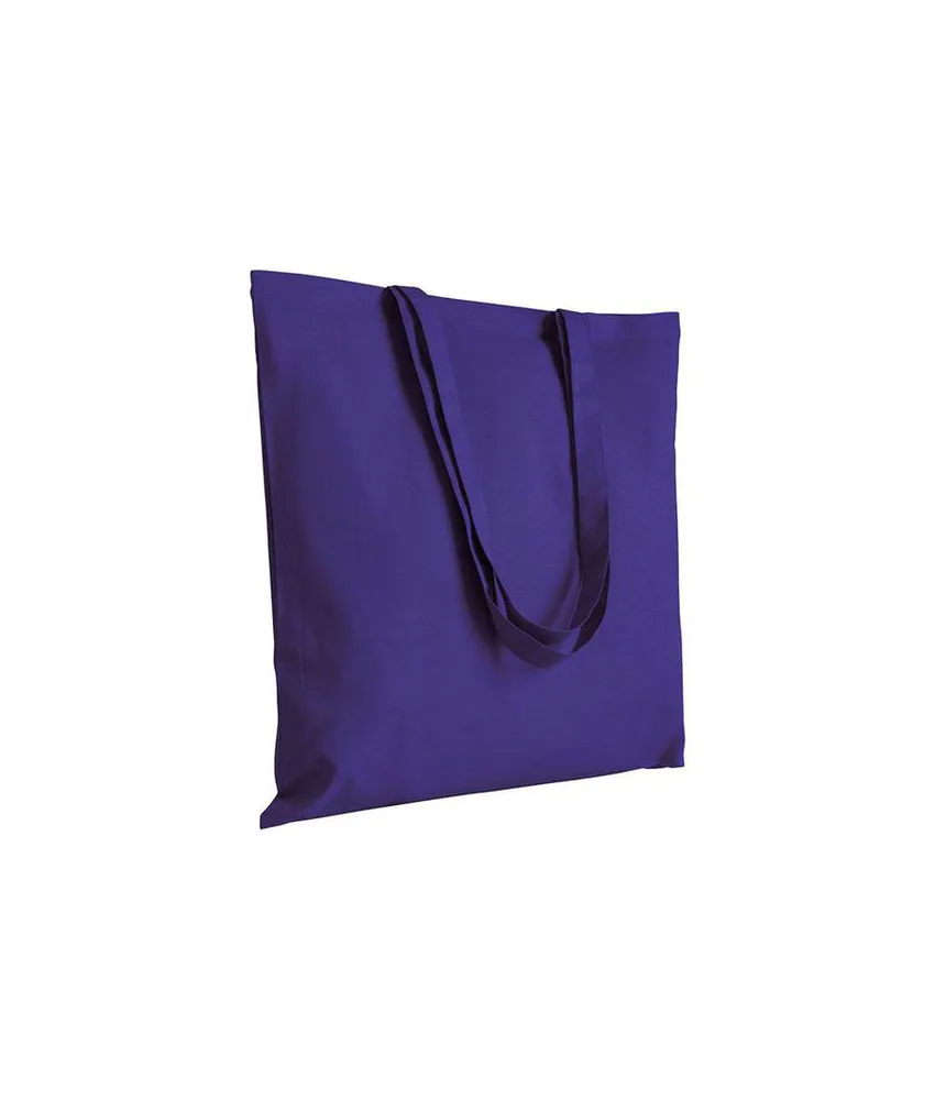 50 pezzi Shopper in cotone, manici lunghi Handle