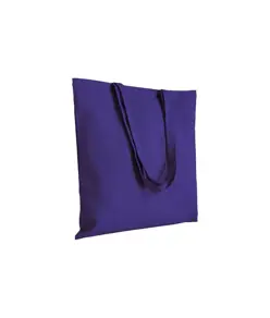 Shopper in cotone, manici lunghi Handle