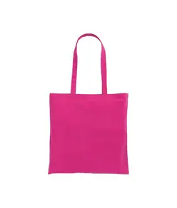 Shopper in cotone, manici lunghi Handle