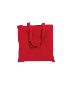 Shopper in cotone, manici lunghi Handle