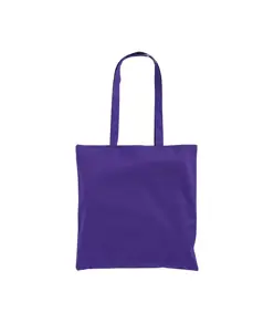 Shopper in cotone, manici lunghi Handle