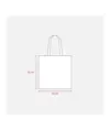 Shopper in cotone, manici lunghi Handle