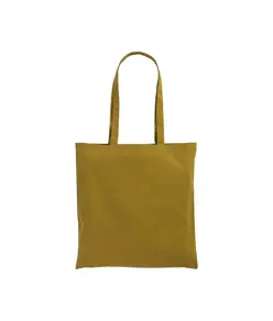 Shopper in cotone, manici lunghi Handle