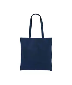 Shopper in cotone, manici lunghi Handle