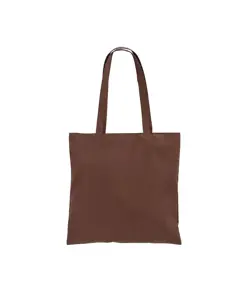 Shopper in cotone, manici lunghi Handle