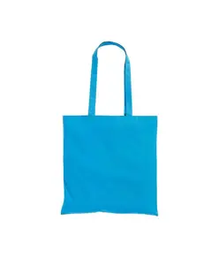 Shopper in cotone, manici lunghi Handle