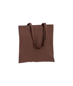 Shopper in cotone, manici lunghi Handle