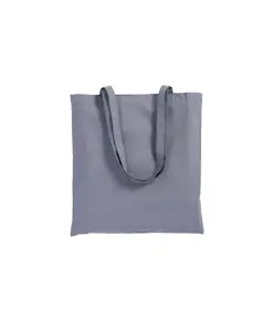Shopper in cotone, manici lunghi Handle
