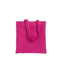 Shopper in cotone, manici lunghi Handle