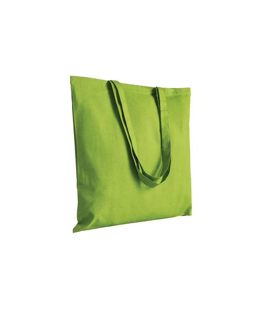 50 pezzi Shopper in cotone, manici lunghi Handle