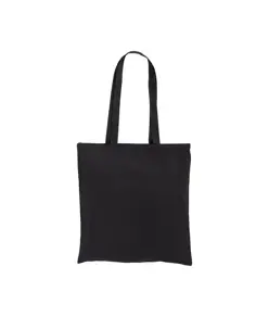 Shopper in cotone, manici lunghi Handle