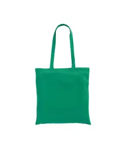 Shopper in cotone, manici lunghi Handle