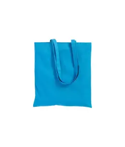 Shopper in cotone, manici lunghi Handle