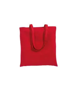 Shopper in cotone, manici lunghi Handle