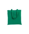 Shopper in cotone, manici lunghi Handle