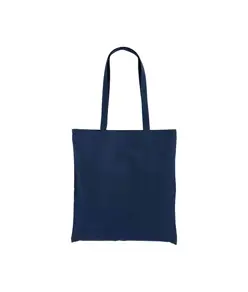 Shopper in cotone, manici lunghi Handle