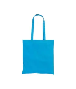Shopper in cotone, manici lunghi Handle
