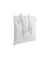 Shopper in cotone organico 140 g/m2, manici lunghi Handle