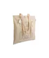 Shopper in cotone organico 140 g/m2, manici lunghi Handle