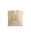 Shopper in cotone organico 140 g/m2, manici lunghi Handle