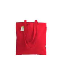 Shopper in cotone organico 140 g/m2, manici lunghi Handle