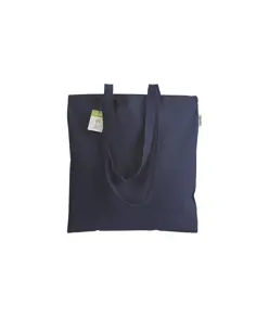 Shopper in cotone organico 140 g/m2, manici lunghi Handle